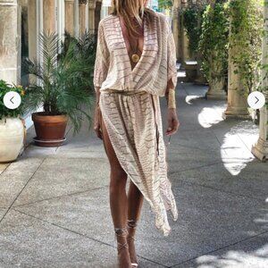 Ramona Larue Erte alligator Kaftan/Dress / cover up (O/S)